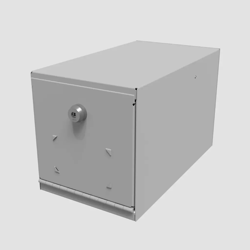 6” Lockable Storage Box