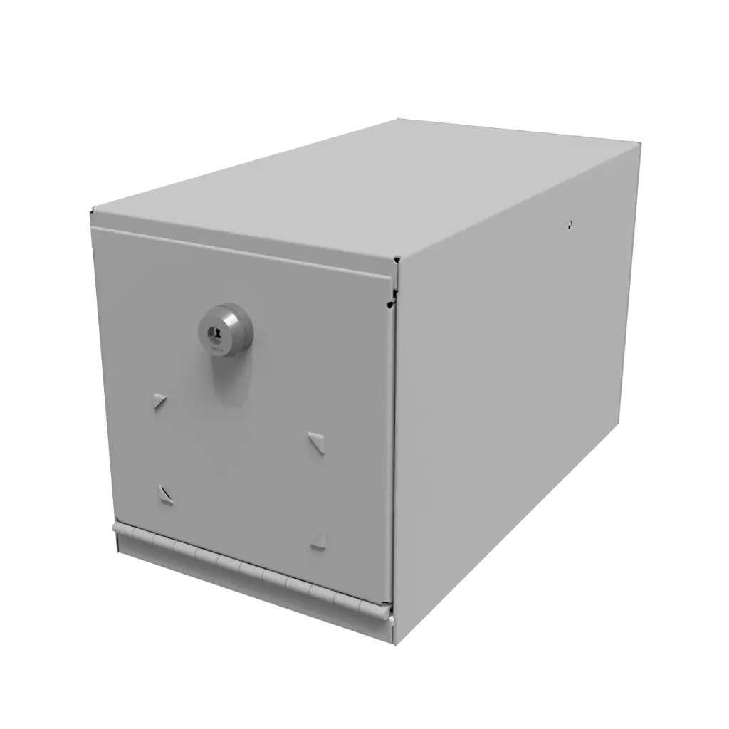 6” Lockable Storage Box