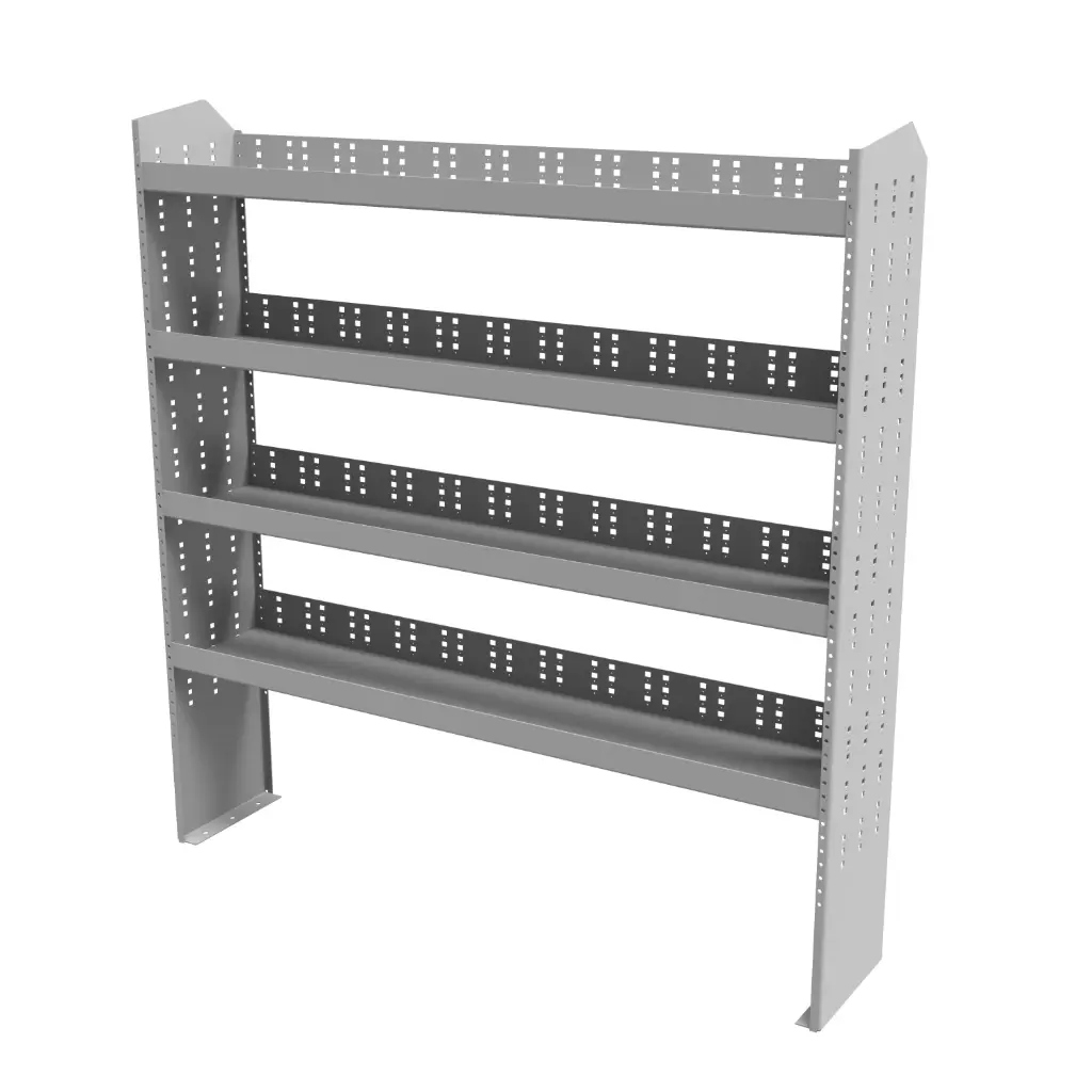 Essential Steel Shelving - 60" W × 62" H