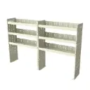 Essential Steel Shelving - 72" W × 44.5" H