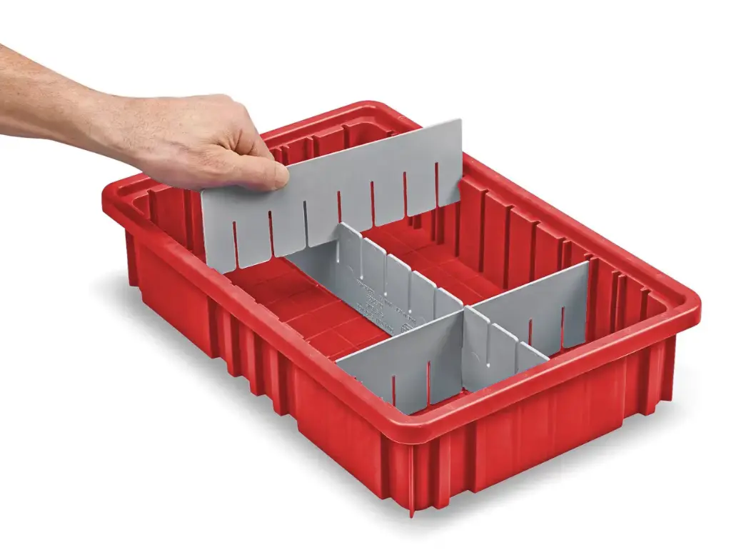 Short Divider for Plastic Divider Bin