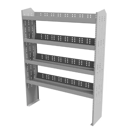 Essential Steel Shelving - 48" W × 62" H