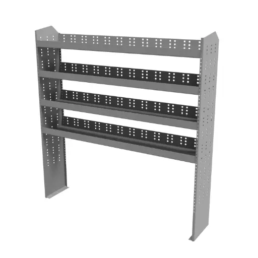 Essential Steel Shelving - 60" W × 62" H