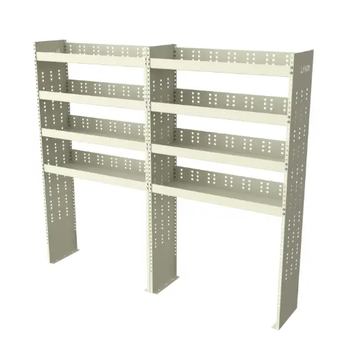 Essential Steel Shelving - 72" W × 60" H