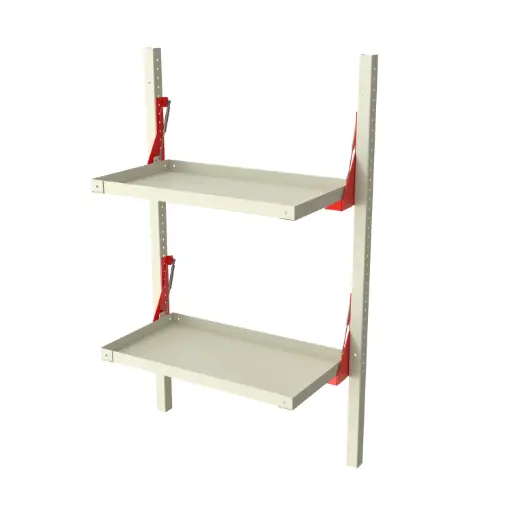 [FS-3620-2] Folding Shelves - 36" W x 20" D x 65" H