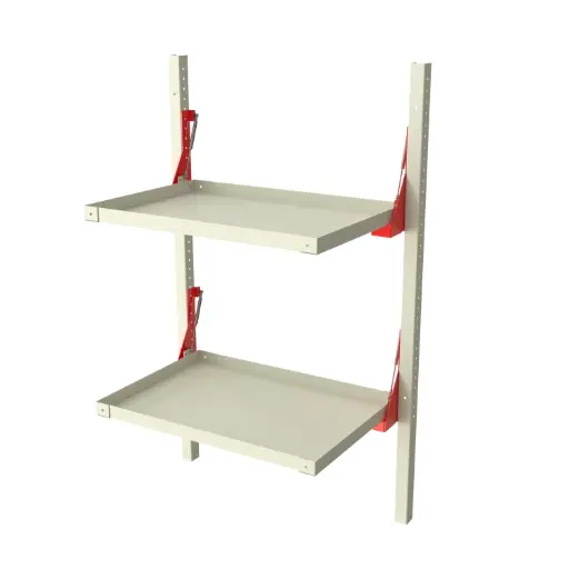 [FS-3625-2] Folding Shelves - 36" W x 25" D x 65" H